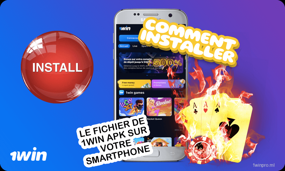 Quelques étapes simples Comment installer le fichier de 1win Apk sur votre Smartphone ?