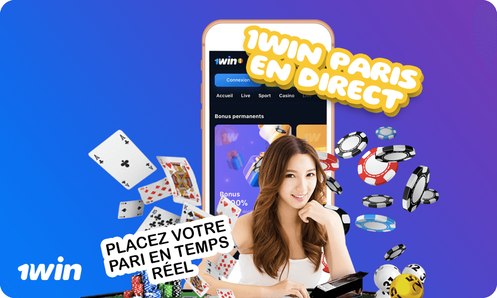 1win Paris en direct – Comment Placez votre pari en temps réel